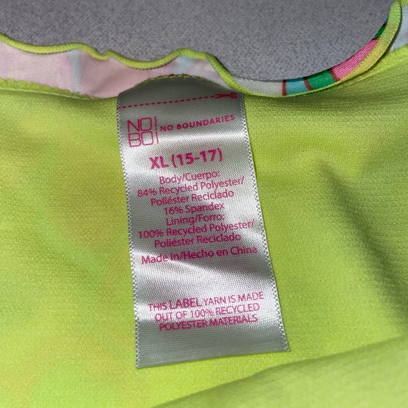 BNWT No Boundaries Vibrant Floral Bikini Bottoms (Floral Dream, XL(15-17)) - Picture 7 of 9